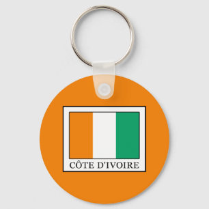 Ivory Coast Key Ring