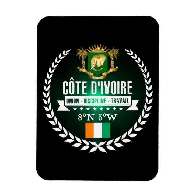 Ivory Coast Magnet (Vertical)