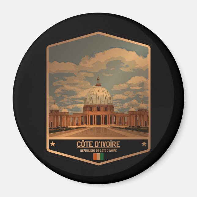 Ivory Coast Magnet (Front)