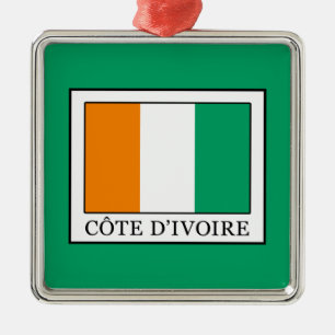 Ivory Coast Metal Ornament