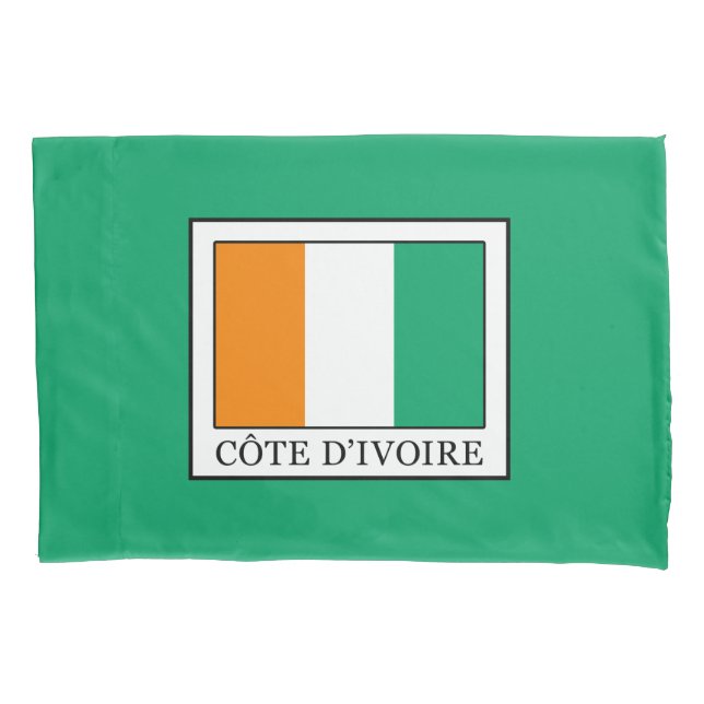 Ivory Coast Pillowcase (Front)