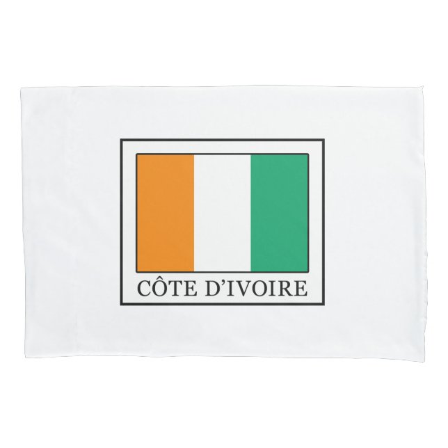 Ivory Coast Pillowcase (Front)