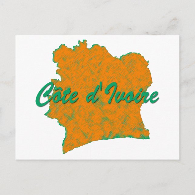 Ivory Coast Postcard (Front)