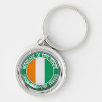 Ivory Coast Round Emblem