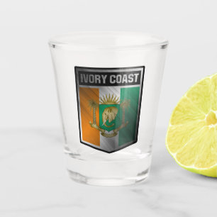 Ivory Coast Shot Glass