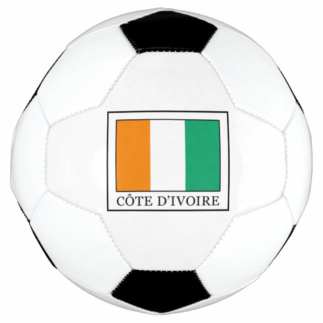 Ivory Coast Soccer Ball (Front)