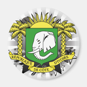 Ivory Coast Star Magnet