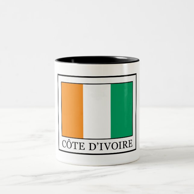 Ivory Coast Two-Tone Coffee Mug (Center)