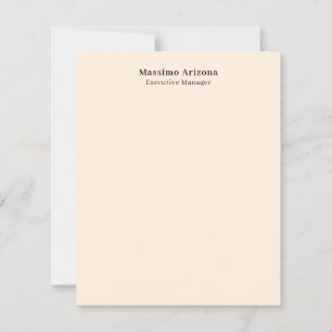 Ivory Colour Plain Professional Modern Minimalist