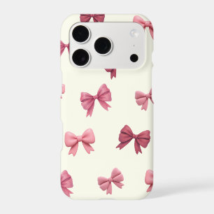 Ivory Coquette Bow iPhone 17 Pro Case
