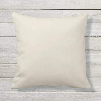 Ivory Cream Solid Accent Cushion