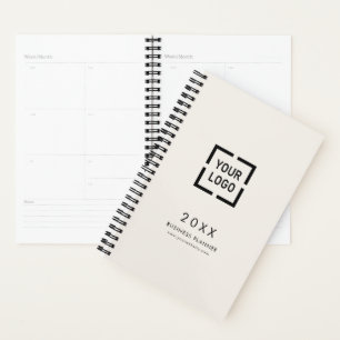 Ivory Custom Logo business branded Planner