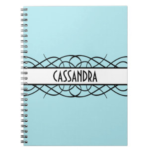 Ivory Deco Flourish Notebook