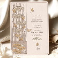 Ivory Dragonfly Belle Epoque Art Nouveau Wedding