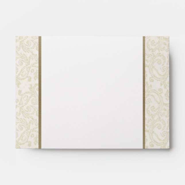 Ivory & Gold Envelope - A6 (Front)
