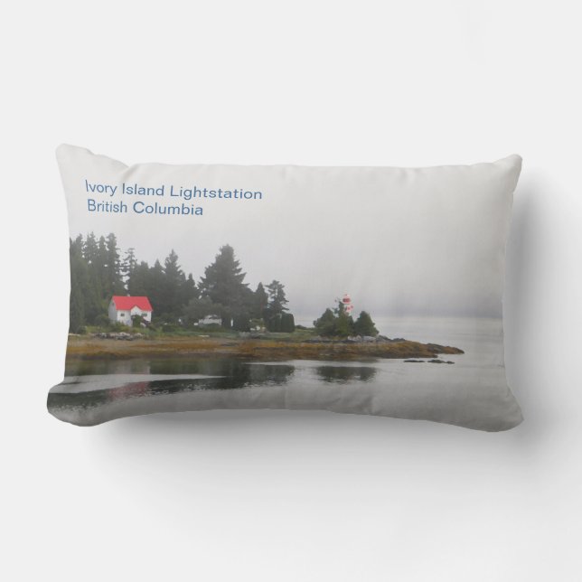 Ivory Island Lightstation Lumbar Cushion (Front)