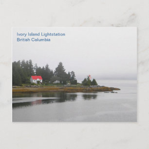 Ivory Island Lightstation Postcard