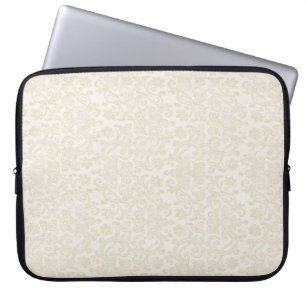 Ivory Lace Laptop Sleeve