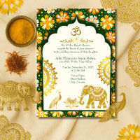 Ivory Mandala Moghul Arch hindu Wedding