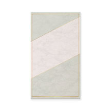 Ivory Marble Blank Appointment Card – Gold Accent