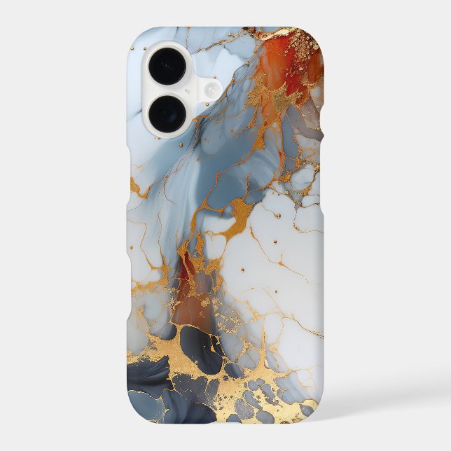 Ivory Marble with Gold & Rust Veins (Back)