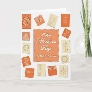 Ivory Mothers Day Pattern Card