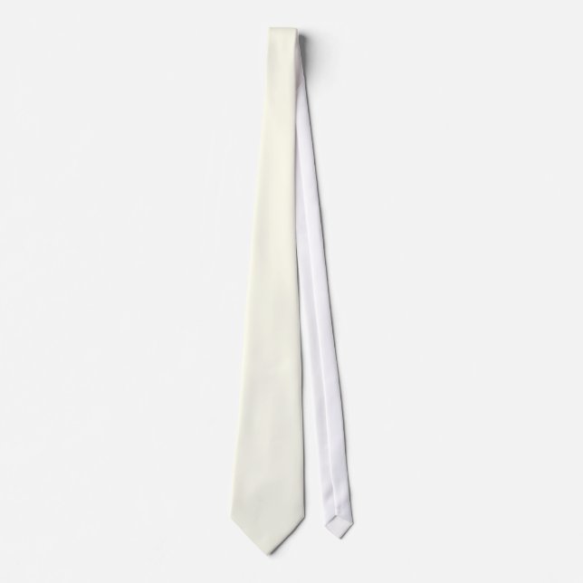Ivory Neck Tie (Front)