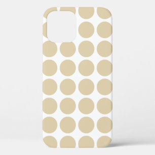 Ivory Neutral Dots iPhone 12 Case