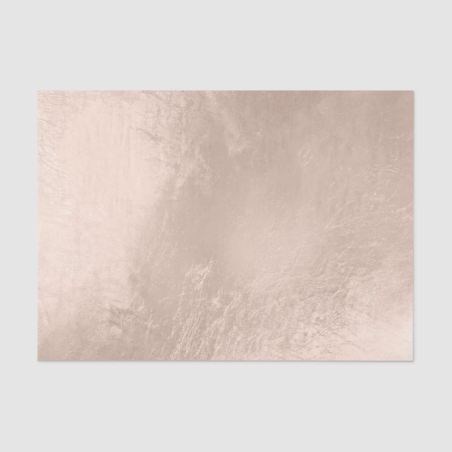 Ivory Pear Pastel Leather Metallic Mermaid Unicorn Tissue Paper (Front)