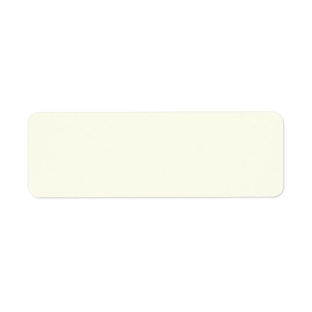 Ivory Return Address Label (Front)