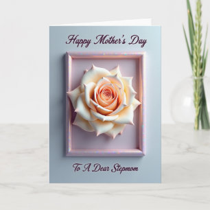 Ivory Rose Mothers Day Frame Card