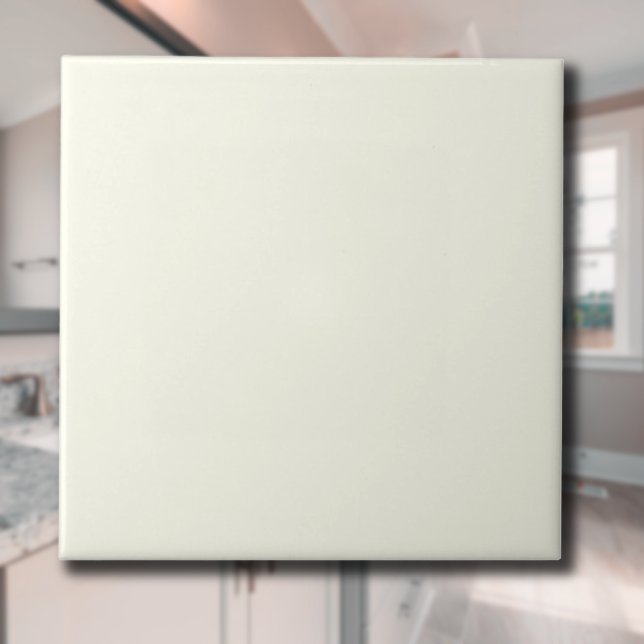 Ivory Solid Colour | Classic Elegant Ceramic Tile (Creator Uploaded)