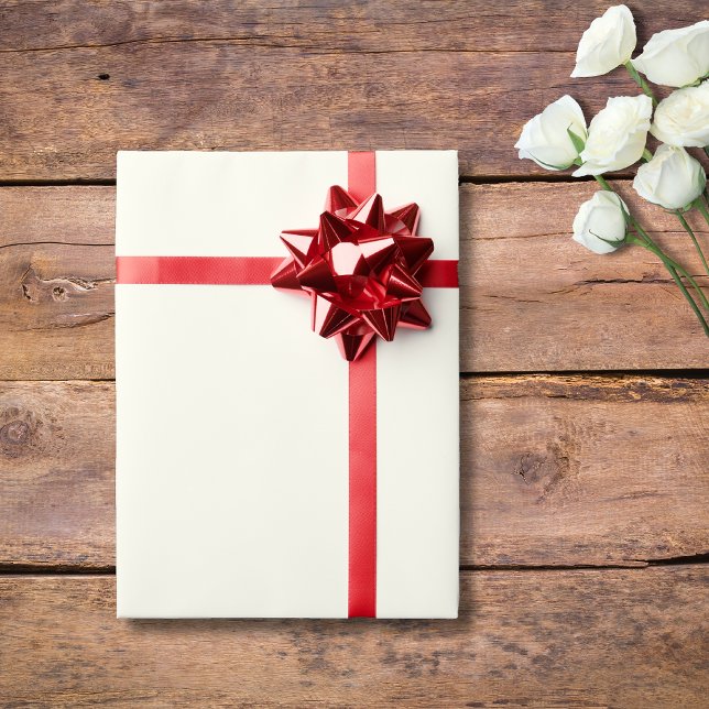 Ivory Solid Colour | Classic | Elegant Wrapping Paper (Creator Uploaded)