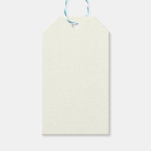 Ivory Solid Colour Gift Tags