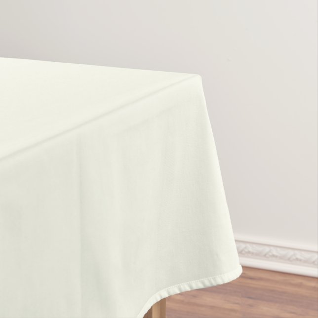 Ivory Solid Colour Tablecloth (In Situ)