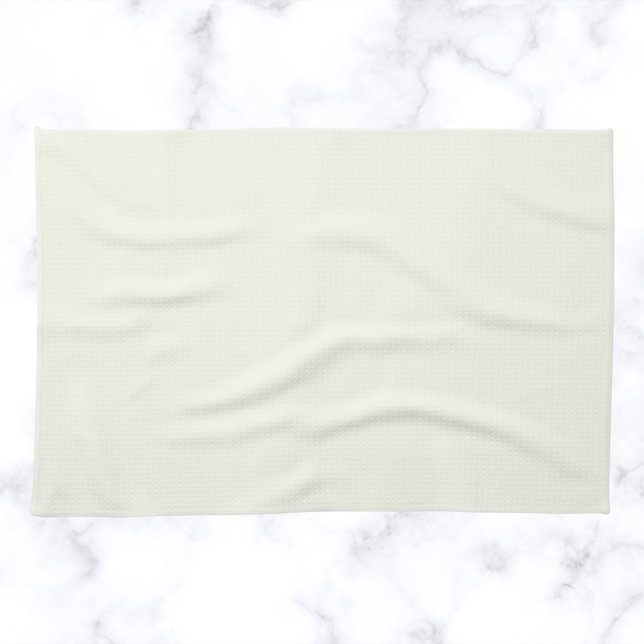 Ivory Solid Colour Tea Towel (Creator Uploaded)