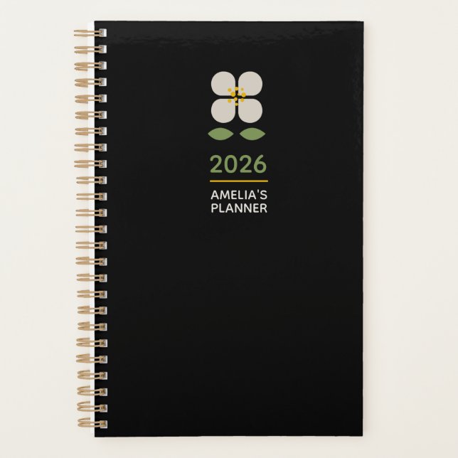 IVORY VINES - 2026 Custom Planner (Front)
