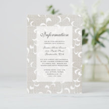 Ivory & White Lace Wedding