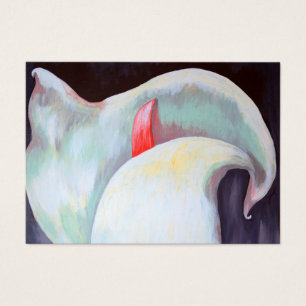 Ivory White Orchid With Lilac Lemon Hues