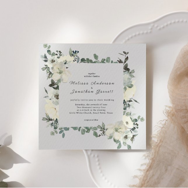Ivory White Roses Floral Wedding (Creator Uploaded)