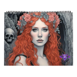 Ivy and Bat Collectable Fine Art Calendar