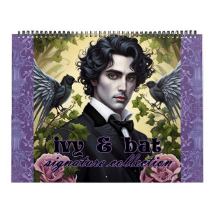 Ivy and Bat Signature Collection Art Calendar