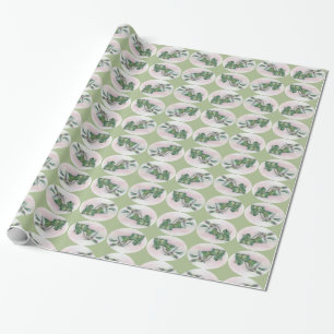 Ivy and Holly Christmas Wrapping Paper