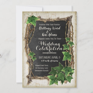 Ivy and Willow Wedding Invitations