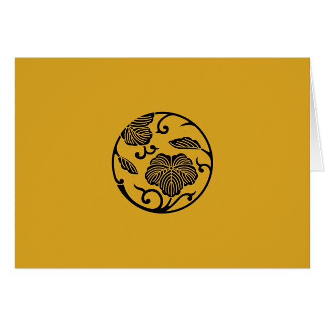 Ivy branch circle (Front Horizontal)