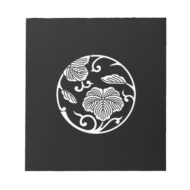 Ivy branch circle notepad (Front)