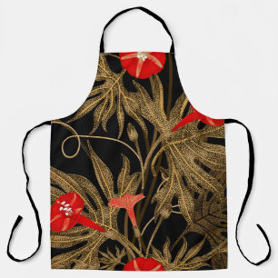Ivy Climbing Plant: Golden Vintage. Apron