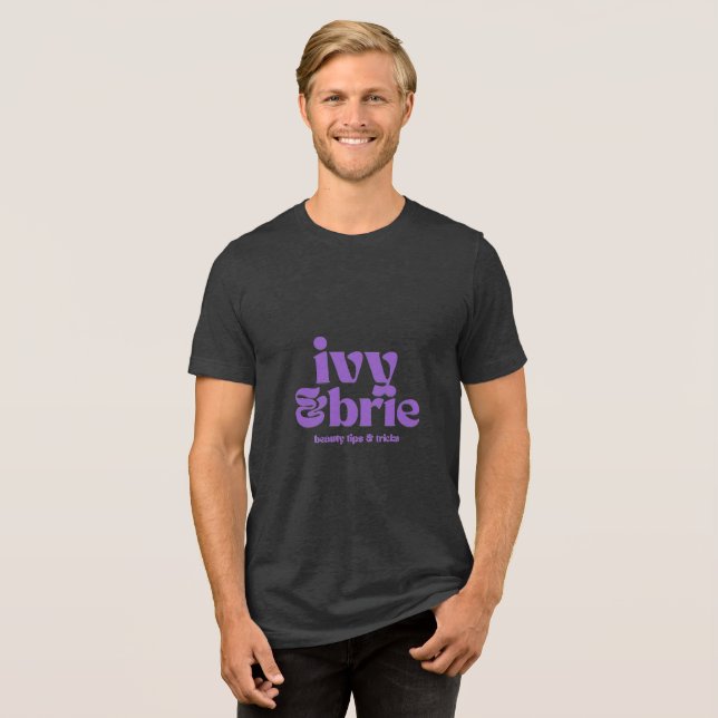 Ivy Ebrie Beauty And Tricks T-Shirt Tri-Blend Shirt (Front Full)