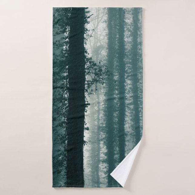 Ivy Forest Nature Photo Bath Towel (Bath Towel)