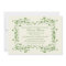 Ivy Frame Bridal Shower Invitation
